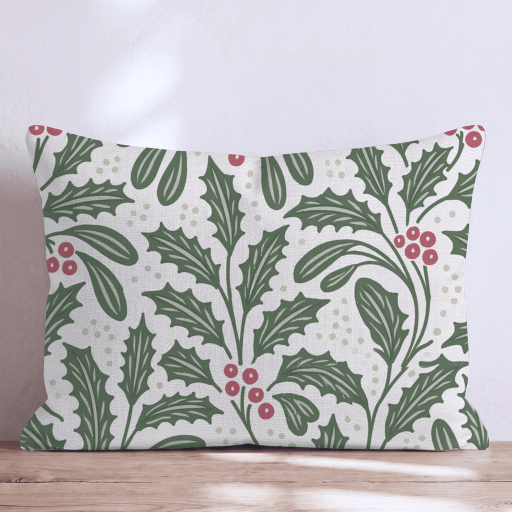 Mistletoe Grove Throw Pillow throw pillow - Hillcroft Home