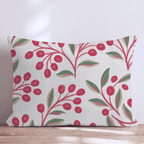 Mistletoe Meadow Throw Pillow throw pillow - Hillcroft Home