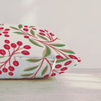 Mistletoe Meadow Throw Pillow throw pillow - Hillcroft Home