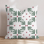 Mistletoe Trellis Throw Pillow throw pillow - Hillcroft Home