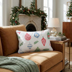 Mixed Ornament Scatter Throw Pillow - Hillcroft Home