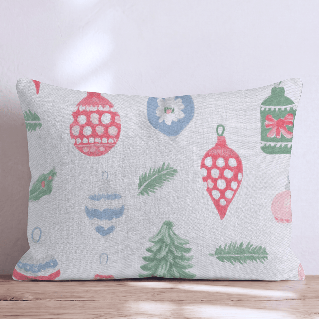 Mixed Ornament Scatter Throw Pillow - Hillcroft Home