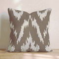 Mocha Diamond Throw Pillow throw pillow - Hillcroft Home