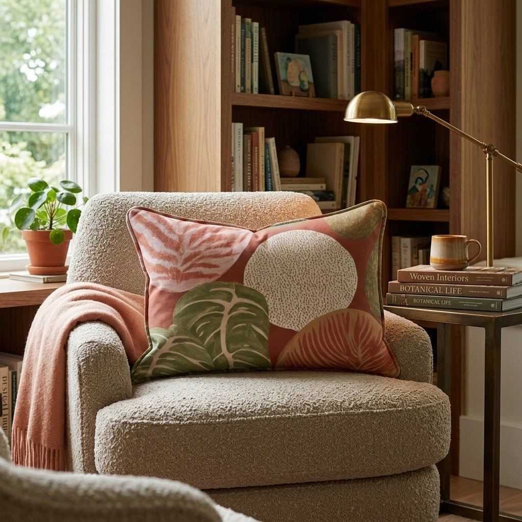Modern Pear Grove Throw Pillow - Hillcroft Home