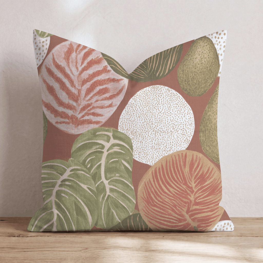 Modern Pear Grove Throw Pillow - Hillcroft Home