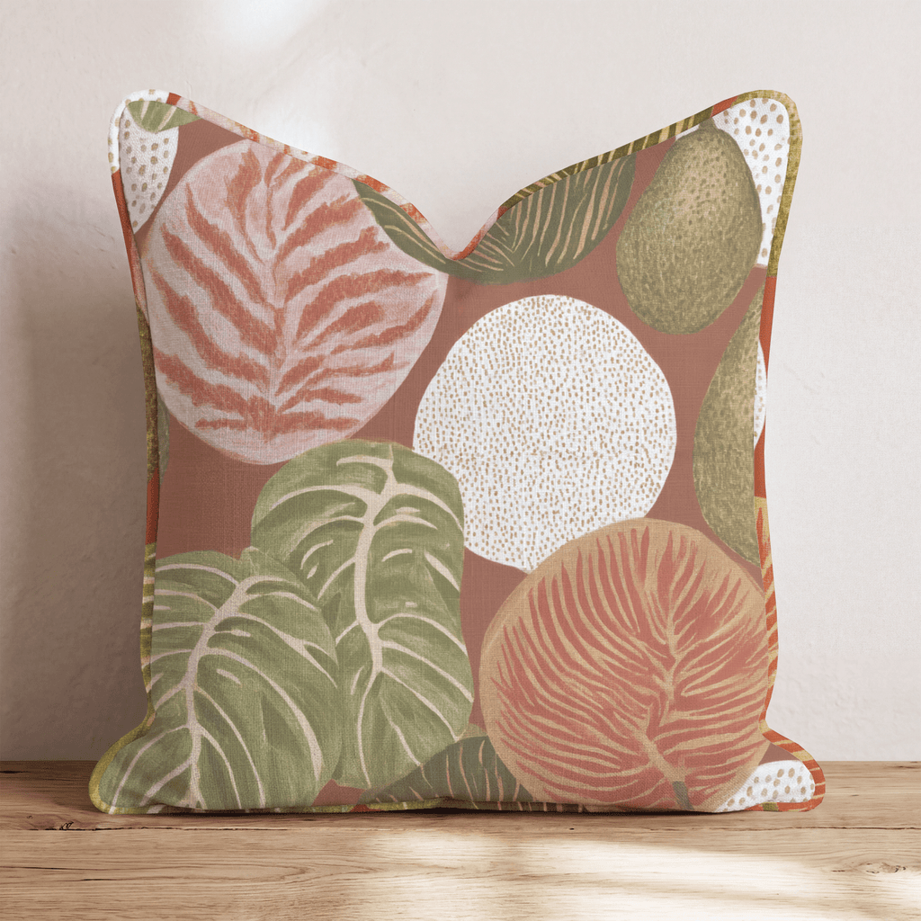 Modern Pear Grove Throw Pillow - Hillcroft Home