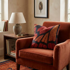 Monarch Wing Velvet Throw Pillow - Hillcroft Home