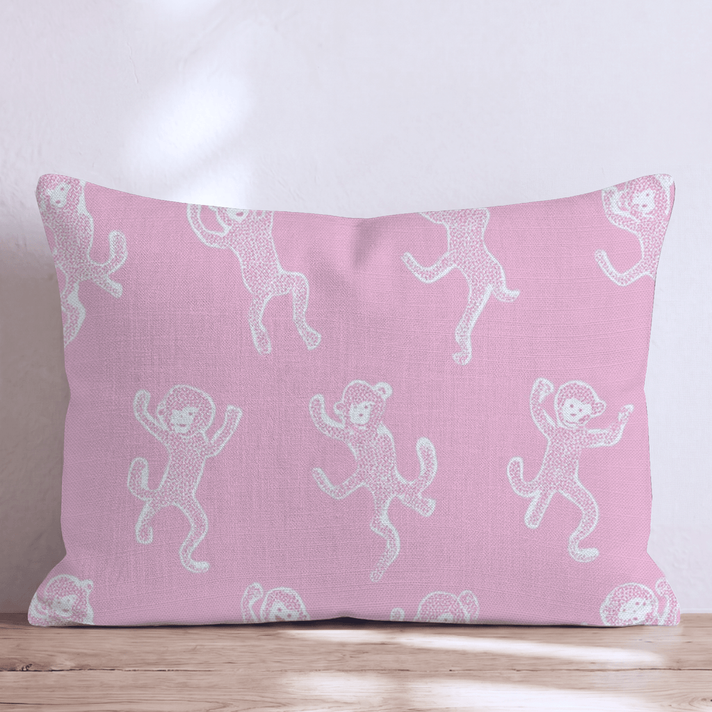 Monkey Dance Throw Pillow - Hillcroft Home
