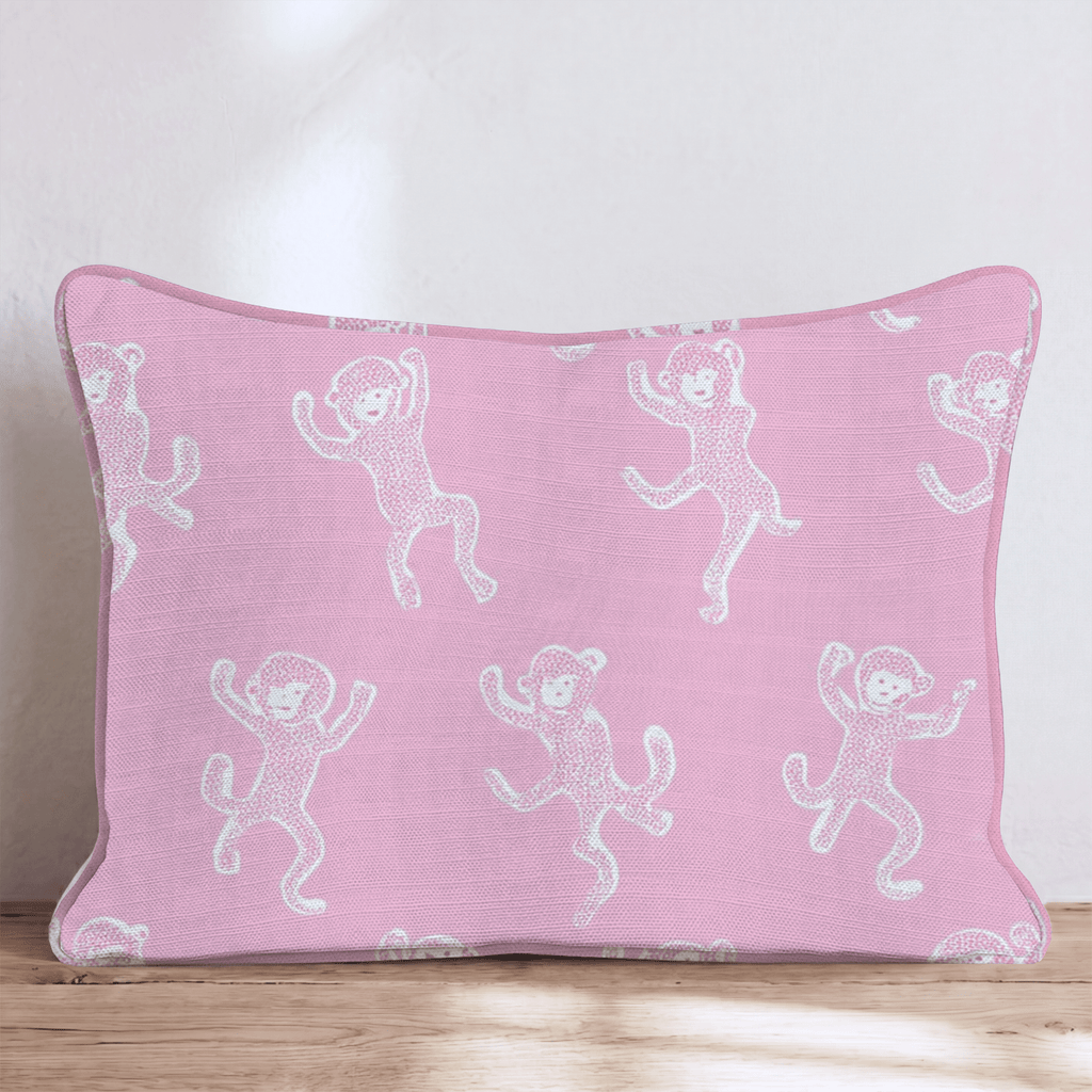Monkey Dance Throw Pillow - Hillcroft Home