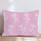 Monkey Dance Throw Pillow - Hillcroft Home