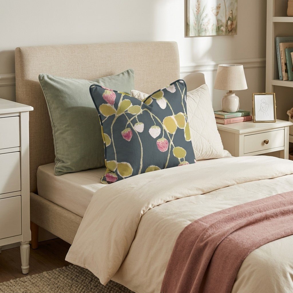 Moody Berry Throw Pillow - Hillcroft Home
