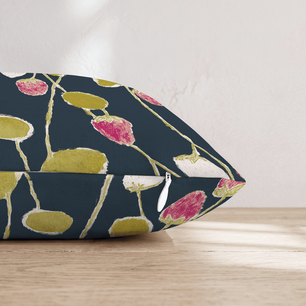 Moody Berry Throw Pillow - Hillcroft Home