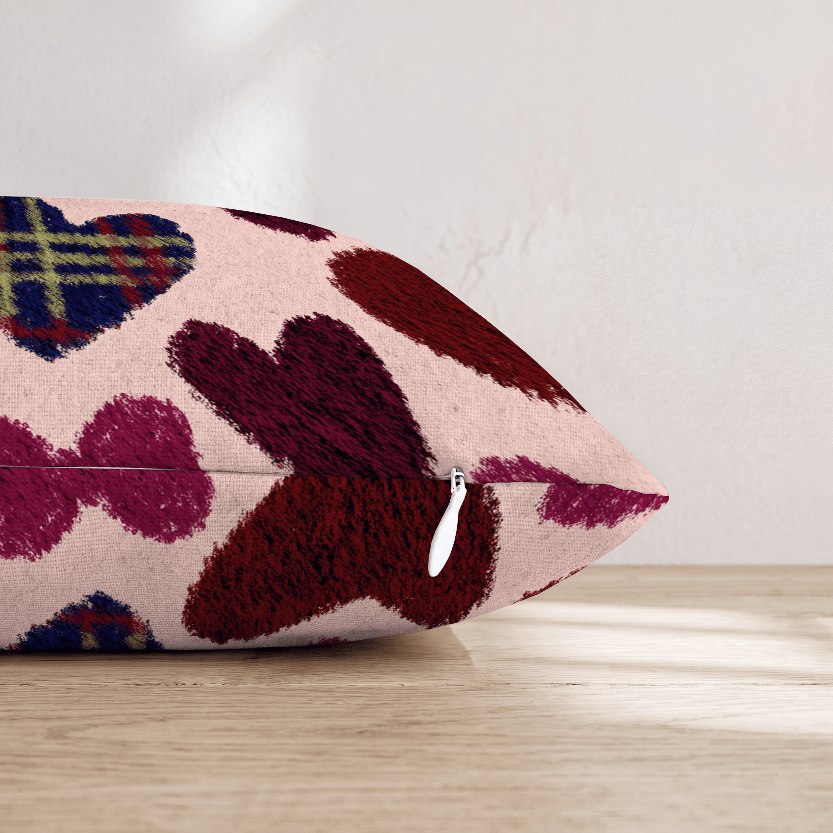 Moody Hearts Throw Pillow - Hillcroft Home