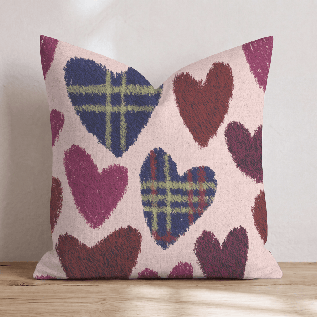 Moody Hearts Throw Pillow - Hillcroft Home