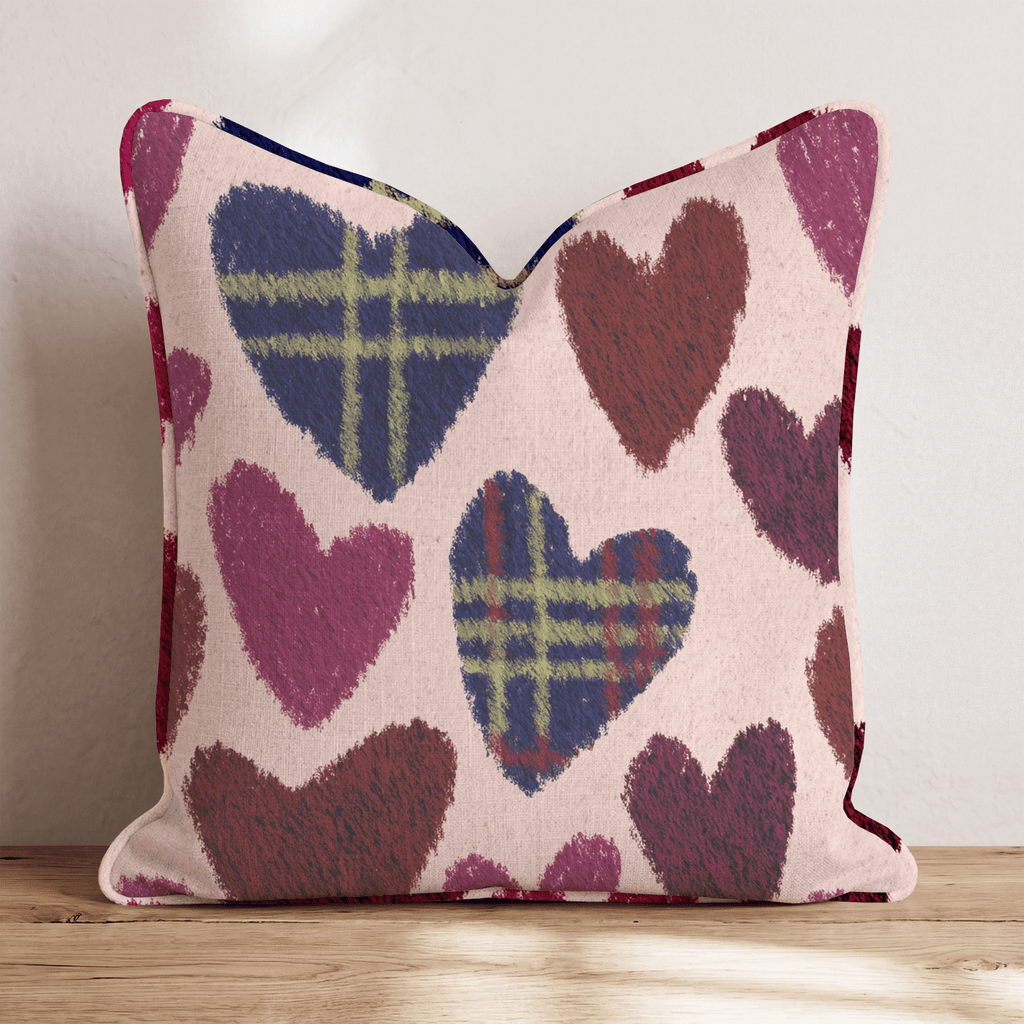 Moody Hearts Throw Pillow - Hillcroft Home