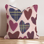 Moody Hearts Throw Pillow - Hillcroft Home