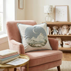 Moody Mountains Throw Pillow - Hillcroft Home