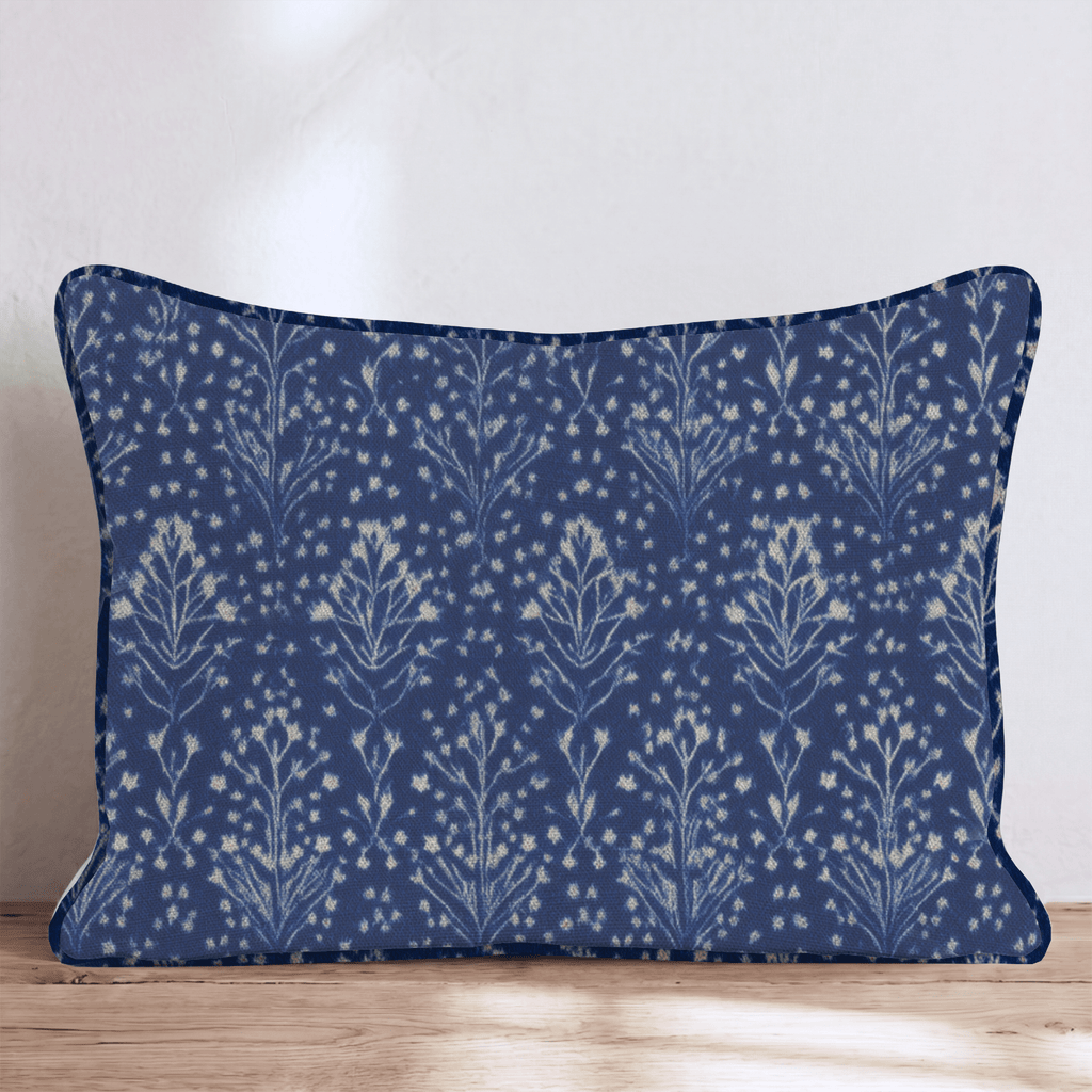 Moonflower Throw Pillow - Hillcroft Home