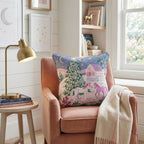 Moonlit Pony Ranch Throw Pillow - Hillcroft Home