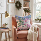 Moonlit Pony Ranch Throw Pillow throw pillow - Hillcroft Home