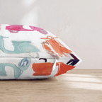 Mopeds and Shopping Throw Pillow - Hillcroft Home