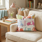 Mopeds and Shopping Throw Pillow - Hillcroft Home