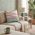 Morning Routine Throw Pillow - Hillcroft Home