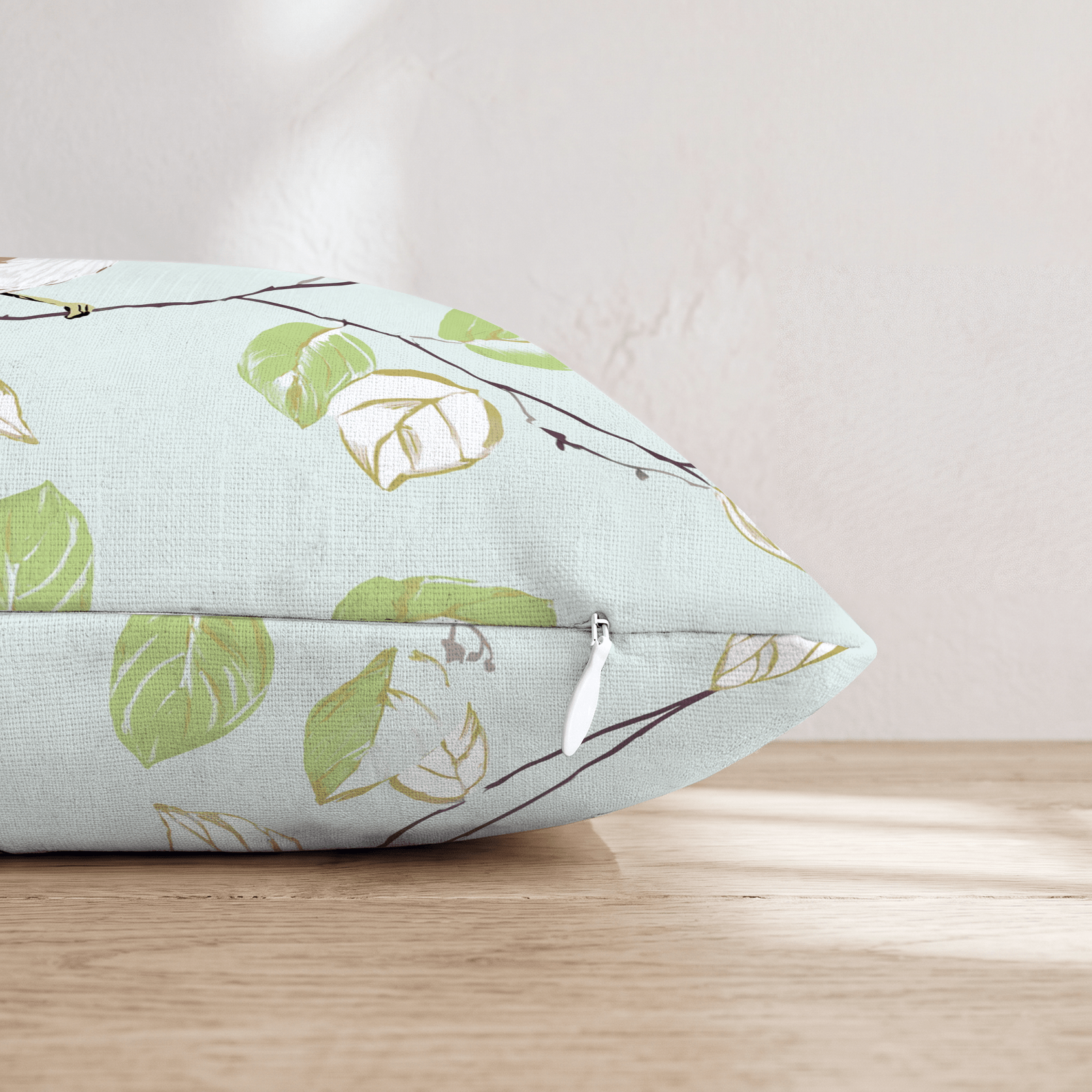 Morning Songbird Throw Pillow - Hillcroft Home