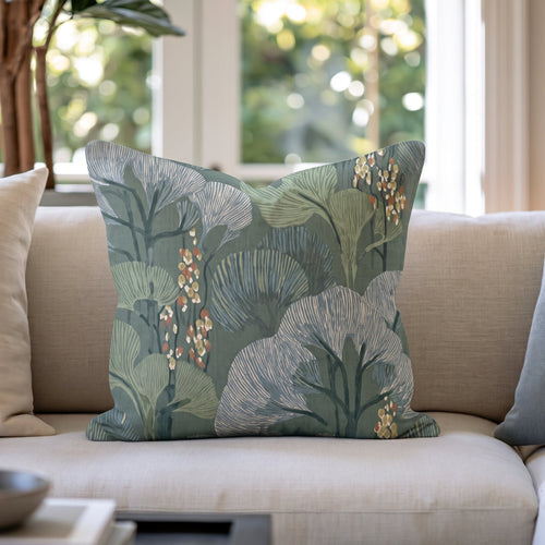 Mosaic Meadow Throw Pillow throw pillow - Hillcroft Home