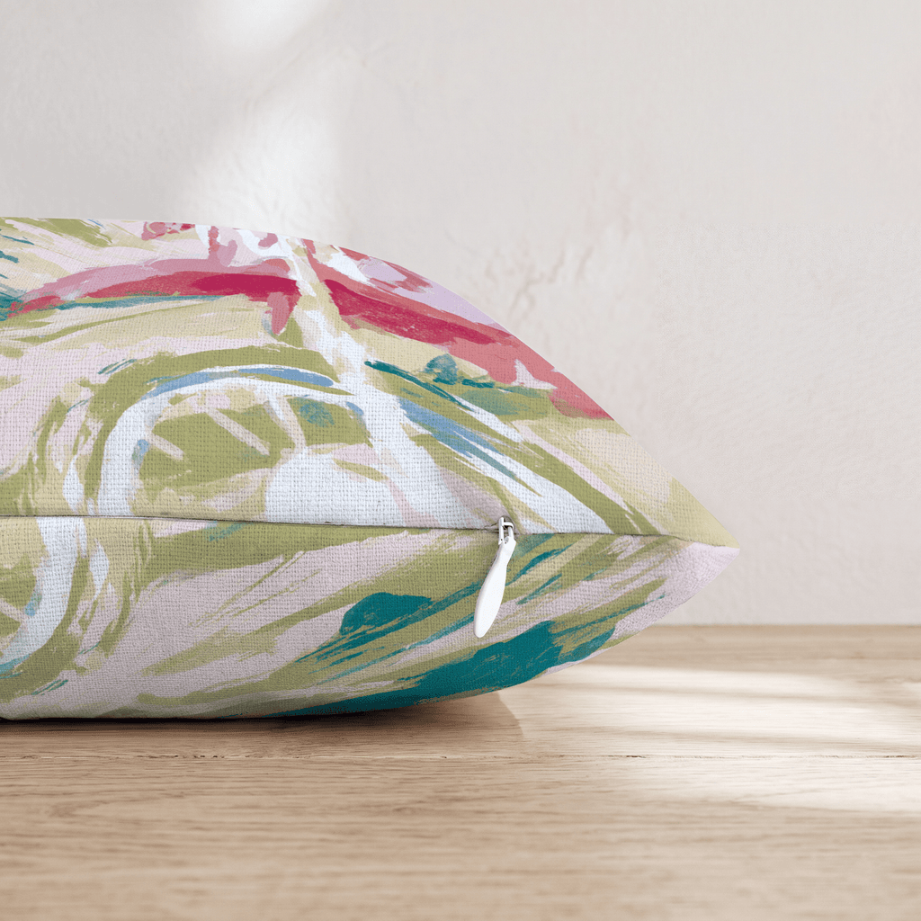 Motocross Nights Throw Pillow - Hillcroft Home