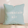 Mountain Air Throw Pillow - Hillcroft Home