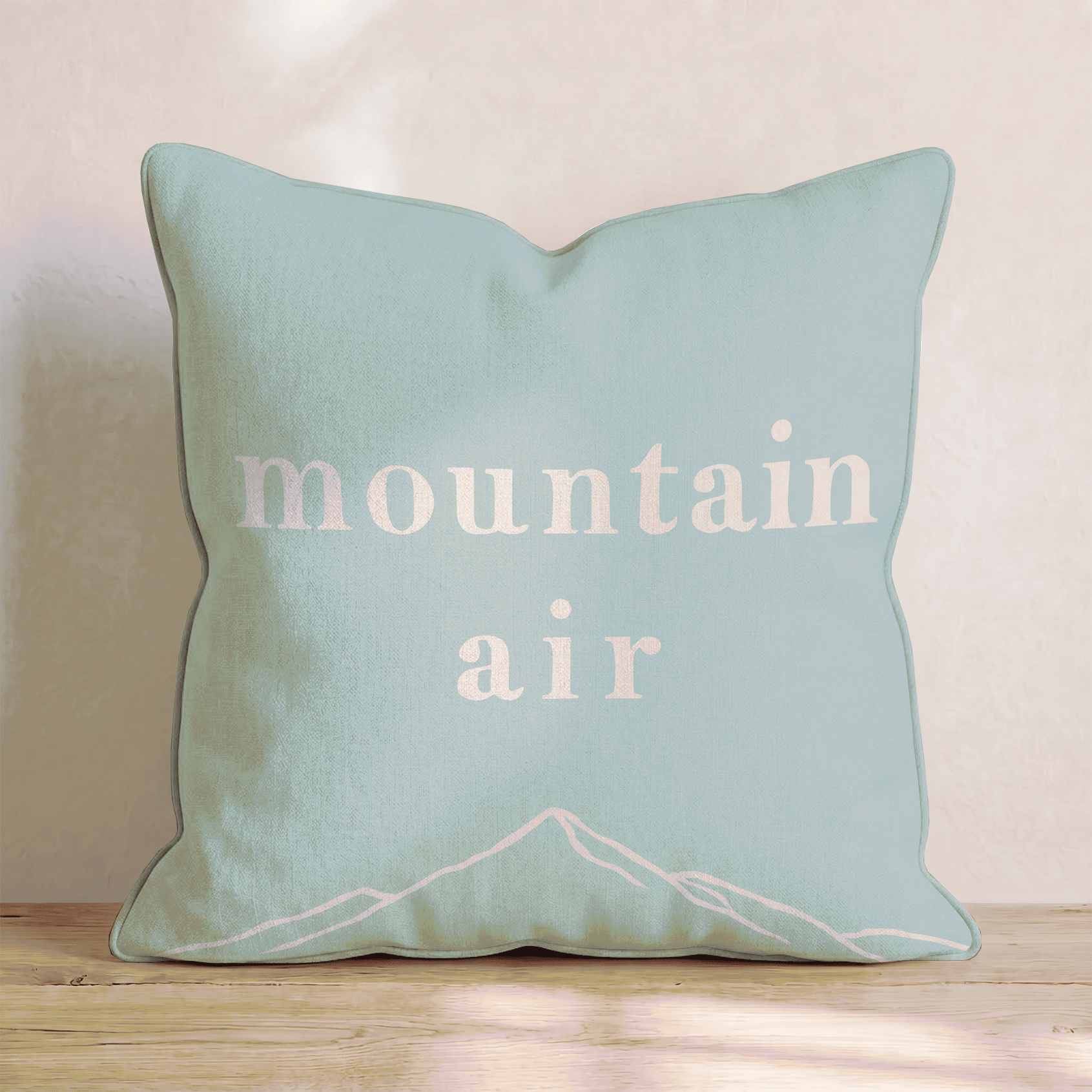Mountain Air Throw Pillow - Hillcroft Home