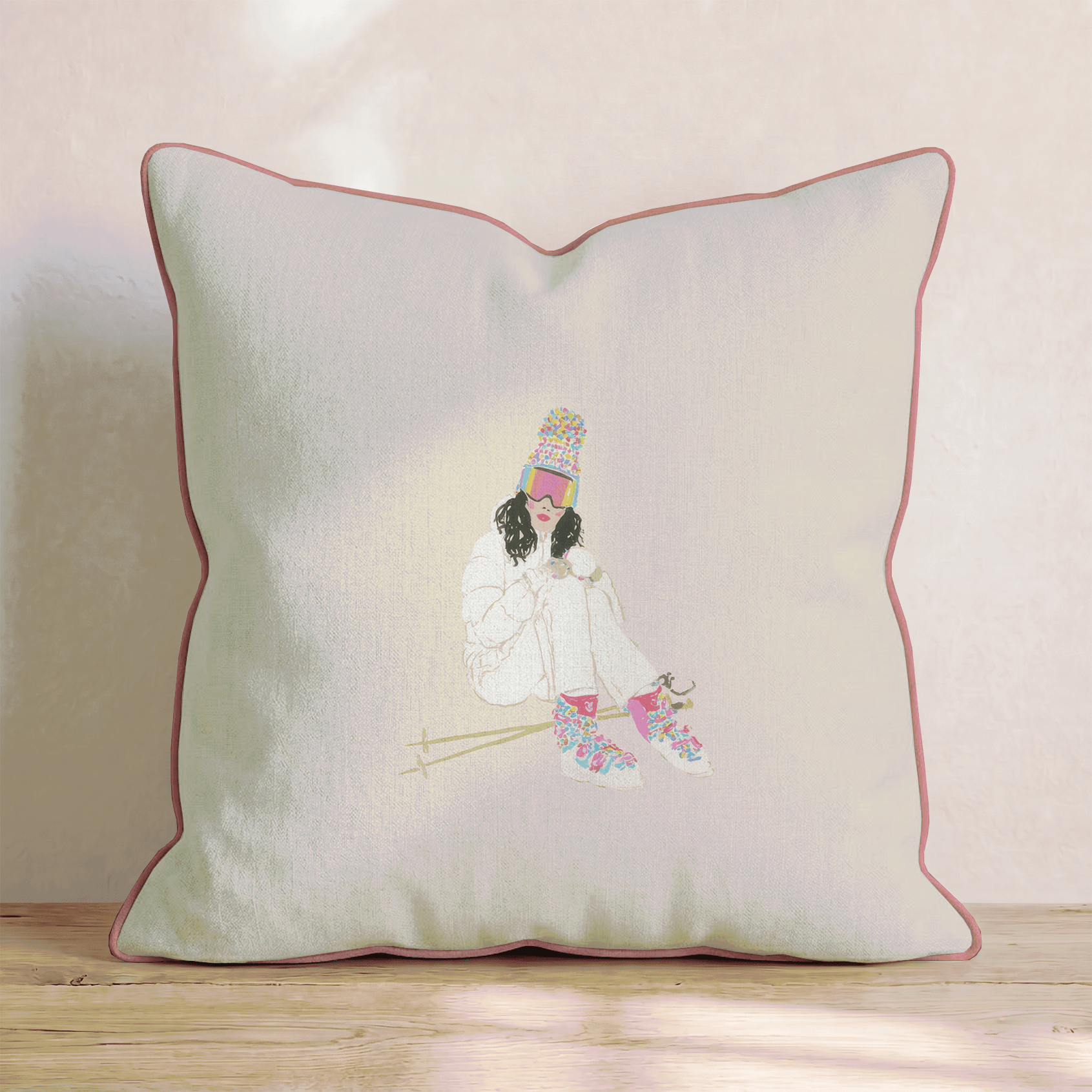 Mountain Mood Throw Pillow - Hillcroft Home