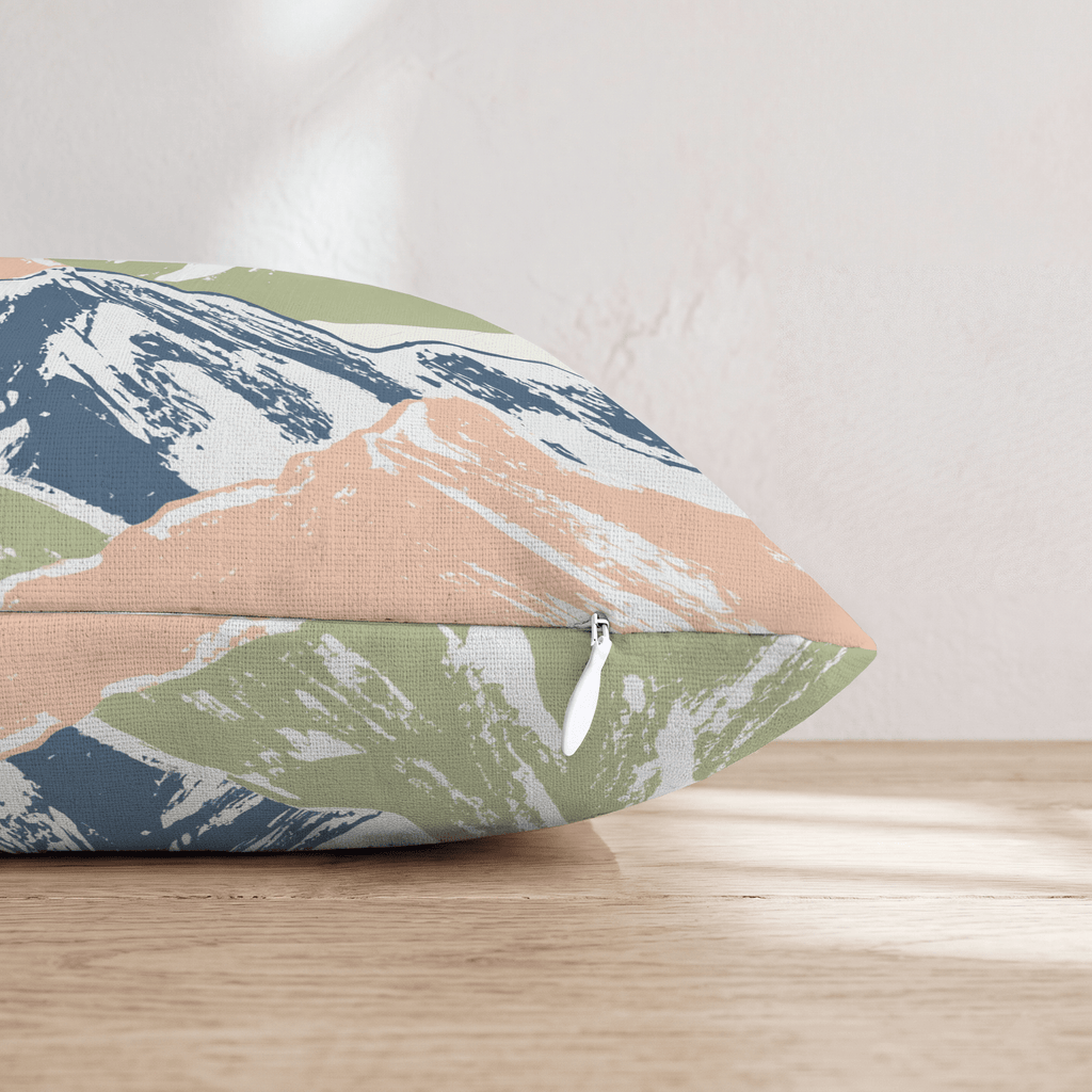 Mountain Range Throw Pillow - Hillcroft Home
