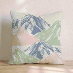 Mountain Range Throw Pillow - Hillcroft Home
