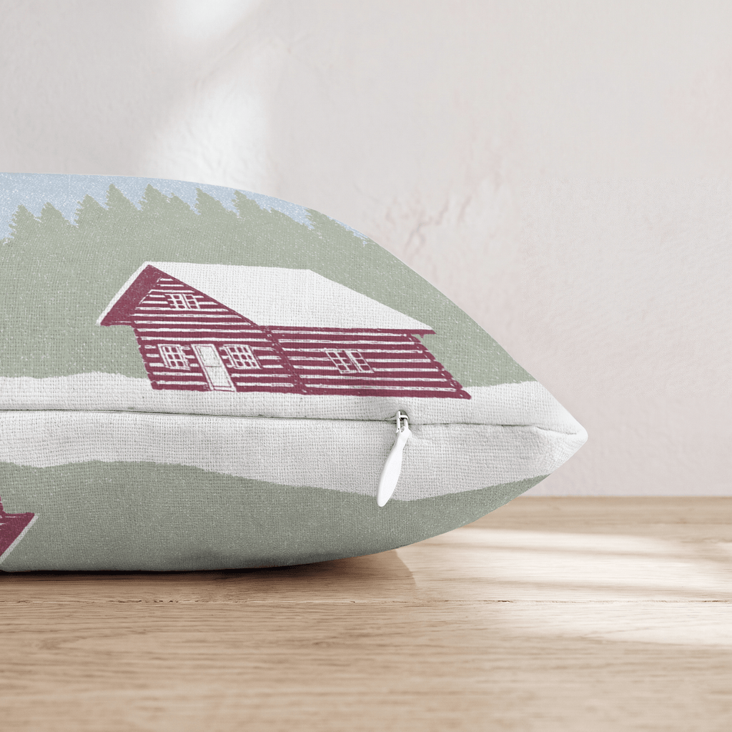Mountain Retreat Throw Pillow - Hillcroft Home