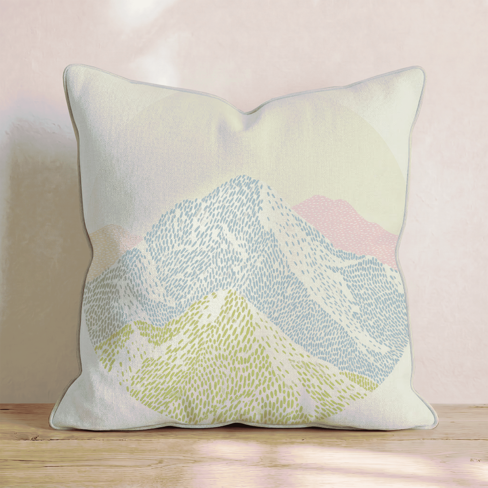 Mountain View Throw Pillow - Hillcroft Home