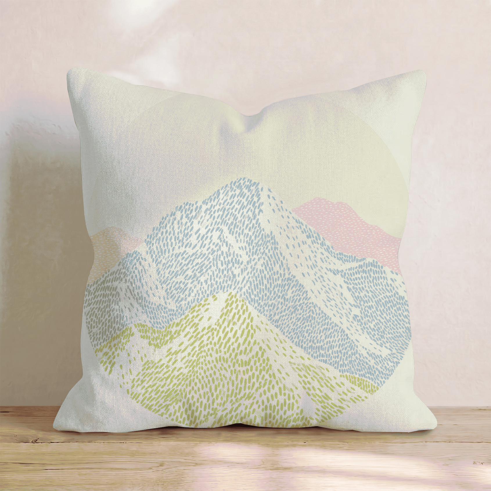Mountain View Throw Pillow - Hillcroft Home