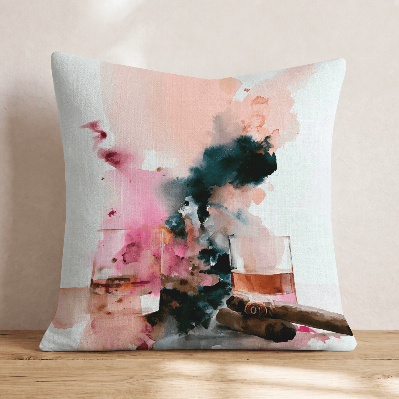 Muddled Throw Pillow - Hillcroft Home