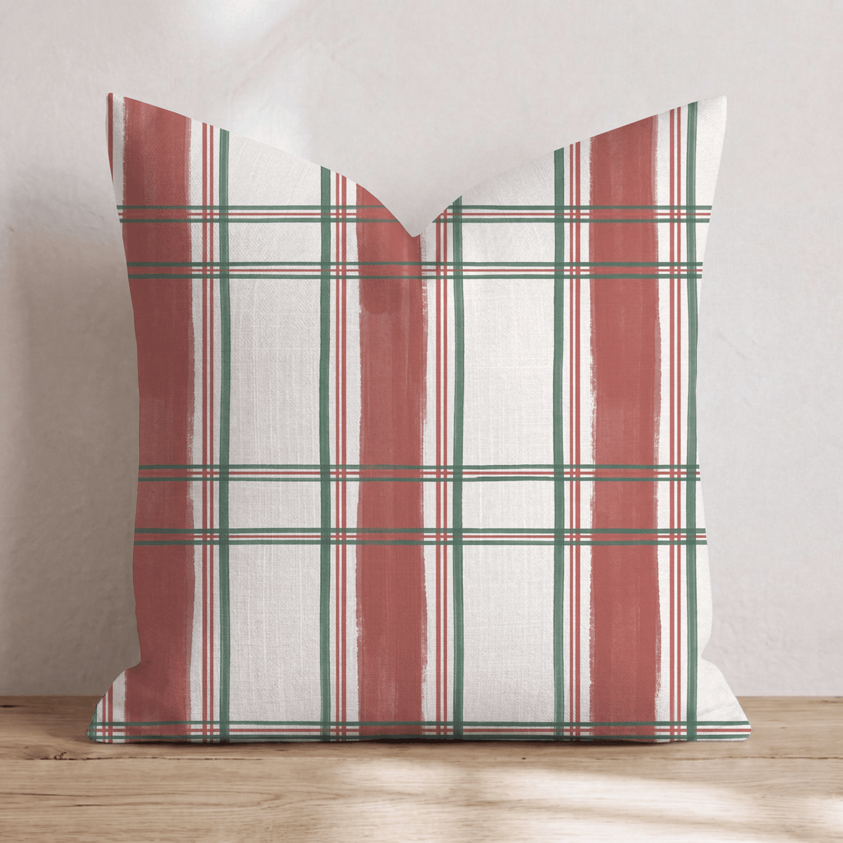 Mulberry Lane Plaid Throw Pillow throw pillow - Hillcroft Home