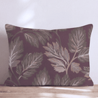 Mulberry Leaves Throw Pillow throw pillow - Hillcroft Home