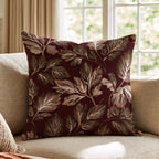 Mulberry Leaves Throw Pillow throw pillow - Hillcroft Home