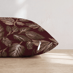Mulberry Leaves Throw Pillow throw pillow - Hillcroft Home