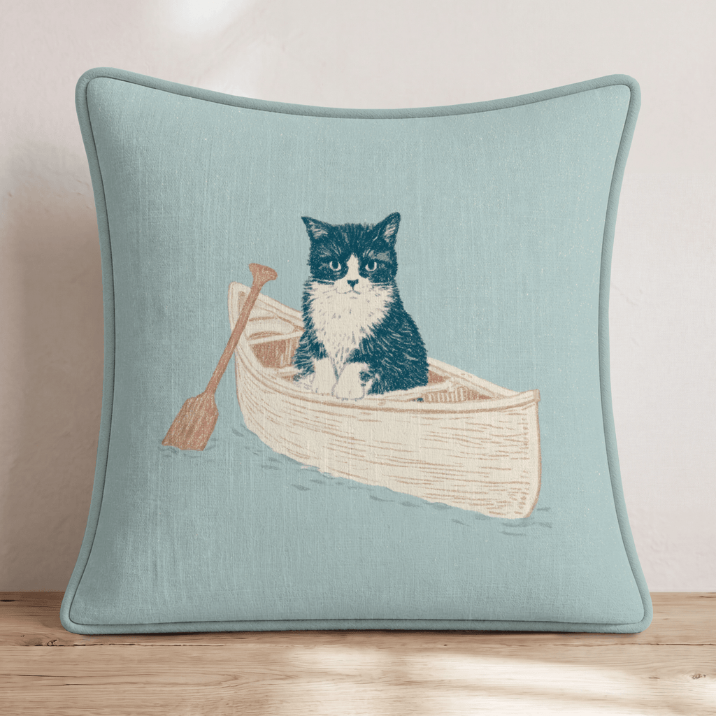 Munchkin Paddle Throw Pillow - Hillcroft Home