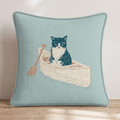 Munchkin Paddle Throw Pillow - Hillcroft Home