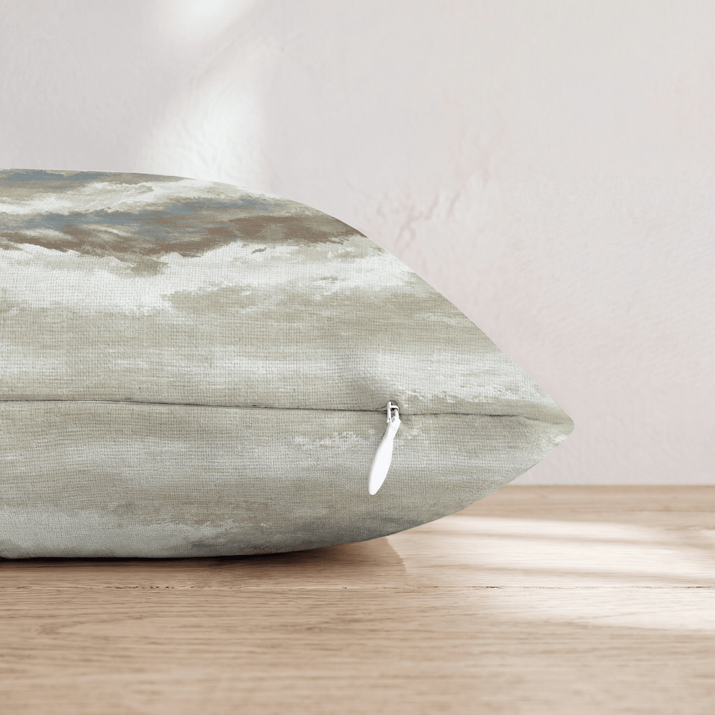 Muted Mountains Throw Pillow - Hillcroft Home