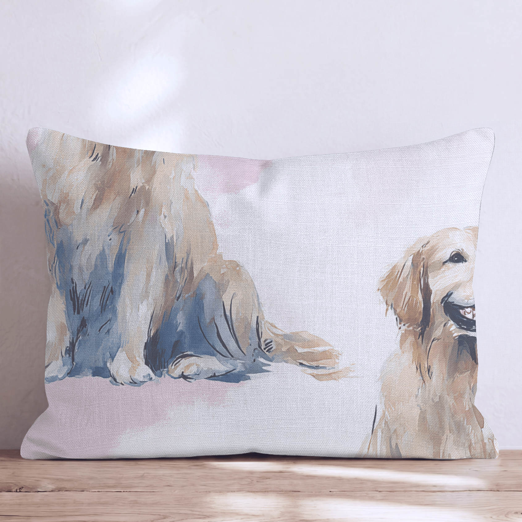 My Golden Life Throw Pillow - Hillcroft Home
