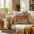 My Happy Place Throw Pillow - Hillcroft Home