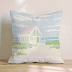 My Sand Castle Throw Pillow - Hillcroft Home