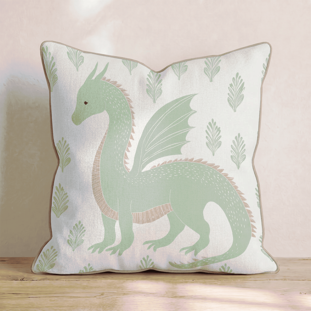 Mystical Dragon Throw Pillow - Hillcroft Home